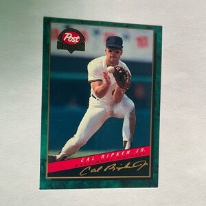 Post 1994 Cal Ripken Baseball Card